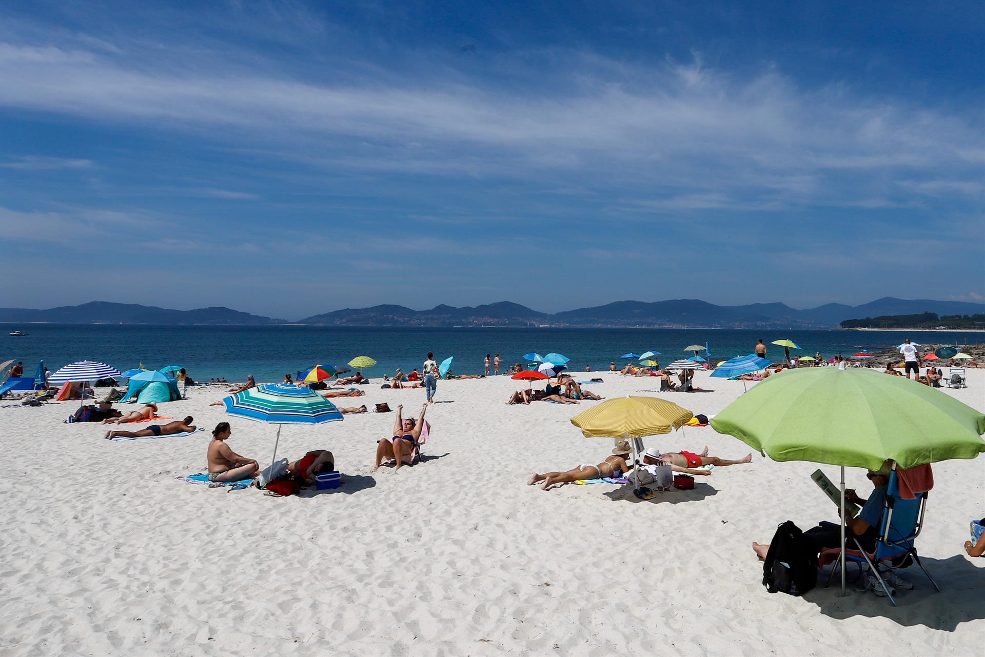 Playa de O Vao, en Vigo, Pontevedra, Galicia. Calidad aguas de baño / Foto: EP
